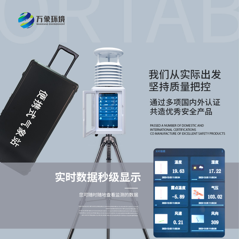 一機(jī)在手，氣象萬千：便攜式綜合氣象站的全方位監(jiān)測魅力