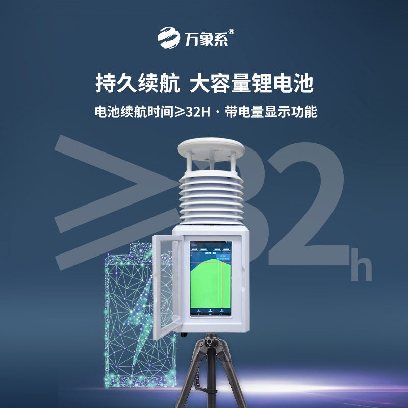 十要素便攜式氣象站，一機多用，氣象隨心